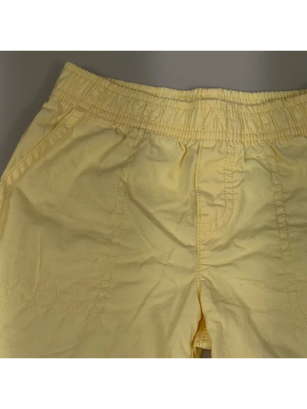 Carter’s Boys 4T Yellow Pull-On Bermuda Shorts